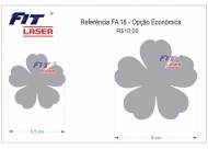 FA 18 - Flor 5 pétalas