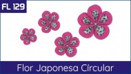 FL 129 Flor Japonesa Circular